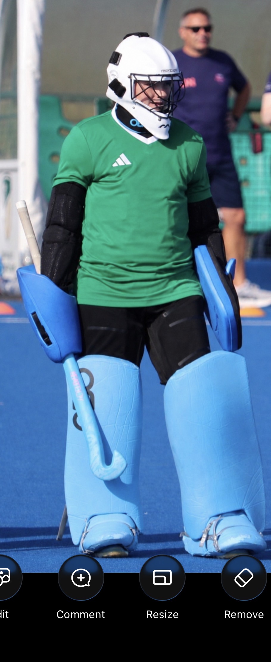 Adidas New 26 Goalkeeper Smock Short Sleeved - Image 17