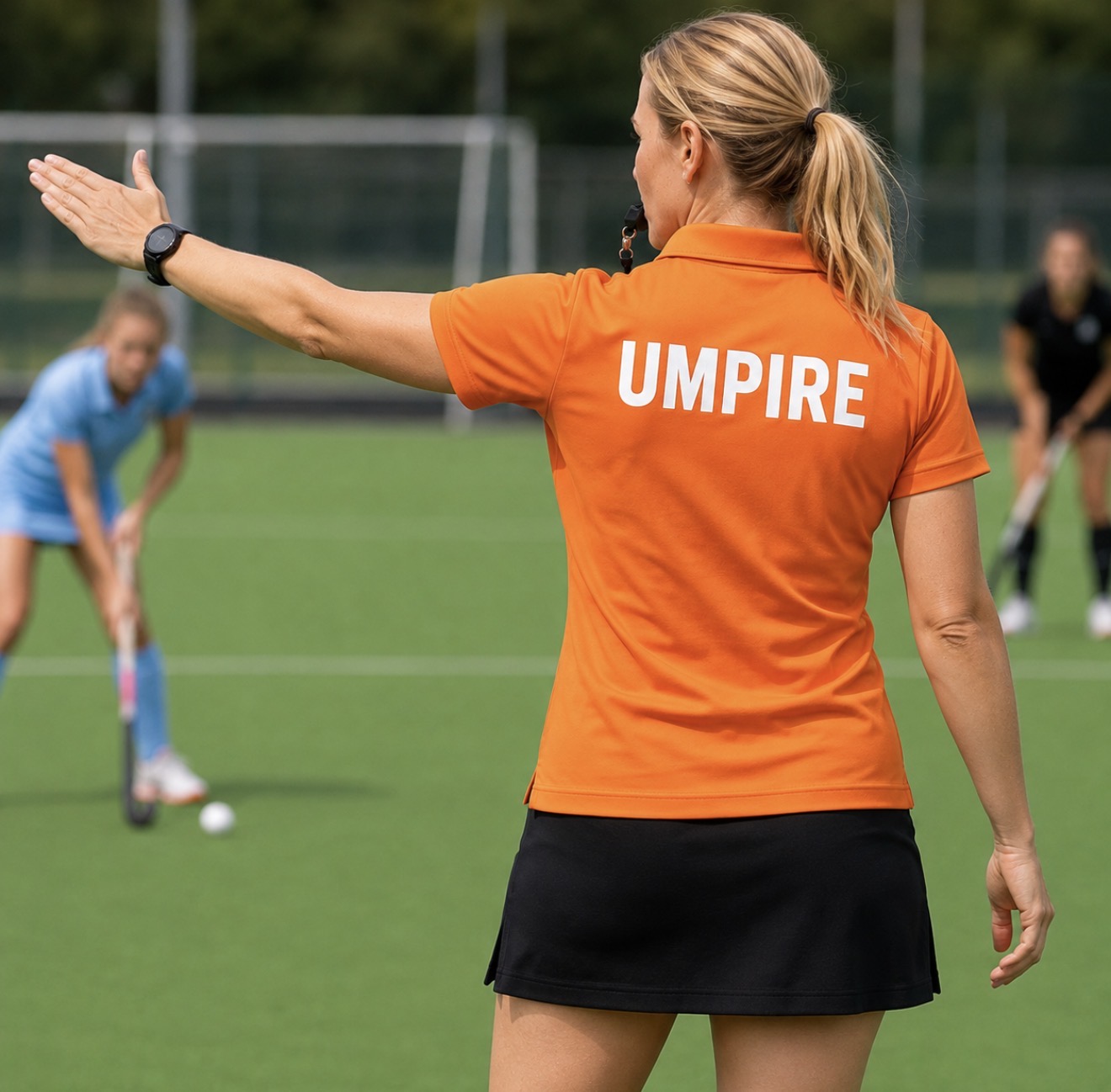 Umpire Match Female Polo Shirt - Image 8